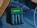 德力普（Delipow）5號充電鋰電池4070mWh大容量1.5V恒壓快充4粒配液晶充電器適用游戲手柄/鍵鼠/話筒/血壓計/玩具等  曬單實拍圖