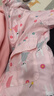 女童外套兒童衣服秋裝2025新款洋氣寶寶三合一可拆卸小童裝秋冬款 粉色三合一 外套夾棉 100 曬單實(shí)拍圖