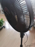 美的（Midea）電風(fēng)扇 家用風(fēng)扇 落地扇 7葉遠距強風(fēng)電扇 立式輕音節能可定時(shí)降溫 黑色機械款 【風(fēng)速309m/min】超級單品 曬單實(shí)拍圖