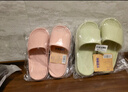 潔麗雅買一送一踩屎感拖鞋女夏季室內(nèi)家居情侶浴室洗澡防滑防臭涼拖鞋男 白色+黑色 38-39 女+男42-43 曬單實拍圖