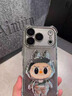 鑒百伊 可愛(ài)拉布布鏡子支架適用蘋(píng)果17promax手機殼iphone17pro鏡頭全包16氣囊防摔15外殼14好看13高級感 【太空銀】補妝鏡支架*帶鏡頭膜*氣囊防摔 iPhone 11 曬單實(shí)拍圖