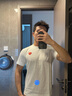 COMME DES GARCONS 川久保玲七夕禮物CDG play夏季新款運動潮流休閑男短袖t恤白色 M 曬單實拍圖