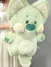 JANEOSTIN嘟嘟貓玩偶睡覺(jué)抱枕大號超大超軟娃娃女生公仔可愛(ài)嘟嘟喵毛絨玩具 抹茶綠·嘟嘟貓 90厘米 曬單實(shí)拍圖
