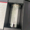 希諾雙層玻璃杯男士泡茶杯子車(chē)載水杯中秋禮品高檔禮盒XN-9607K 410mL 曬單實(shí)拍圖