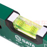 世達（SATA）91641抗沖擊水平泡帶磁水平尺200MM 高精度裝修家用帶刻度靠尺  曬單實(shí)拍圖