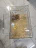 卡熙倉鼠籠子過冬專用超大豪華別墅用品金絲熊全套透明屋飼養(yǎng)箱保暖窩 60高透造景籠一空籠 曬單實拍圖