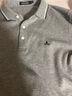 Navigare意大利小帆船純棉POLO衫男春秋季通勤百搭T恤衫長(cháng)袖時(shí)尚休閑體恤 淺灰 2XL 碼 曬單實(shí)拍圖