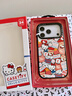 CASETIFY Hello Kitty x CASETiFY 三麗鷗聯(lián)名 貼紙 適用于iPhone17/16/15 Air/Pro/Max手機殼 透明黑框Magsafe iPhone 17 Pro 曬單實(shí)拍圖