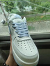 CLENIKEEDAIR NIKE純原爆款AF1空軍一號白黑金小金鉤男女情侶ins小白鞋休閑 天空藍空軍（純原品質(zhì)摩擦有聲） 40 曬單實(shí)拍圖