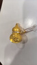 六福珠寶Goldstyle·X足金絲絨葫蘆鉆石黃金吊墜掛墜不含項鏈 HEA0001DS 總重19.22克大版 曬單實(shí)拍圖