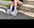 圖瓦西厚底老爹鞋女2025夏季新款灰色港風(fēng)小個(gè)子增高網(wǎng)面薄款透氣運動(dòng)鞋 灰藍色 網(wǎng)面 38 (240mm) 曬單實(shí)拍圖