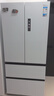 美的（Midea）M60系列520純平全嵌法式多門(mén)四開(kāi)門(mén)家用冰箱超薄雙系統(tǒng)循環(huán)大容量無(wú)霜BCD-520WUFPZM(E)白國(guó)家補(bǔ)貼 曬單實(shí)拍圖