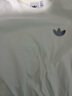 adidas經(jīng)典簡約純棉運動上衣短袖T恤男女夏季阿迪達斯官方三葉草 漢玉白   L 曬單實拍圖