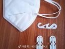 勁度（JINDU）N95型口罩醫(yī)用一次性防護(hù)口罩雙層熔噴布防細(xì)菌飛沫霧霾成人100只 曬單實(shí)拍圖