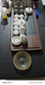 豪峰2025新款實(shí)木茶盤(pán)家用泡茶器茶臺黑檀紋茶托盤(pán)排水茶具中秋節禮物 曬單實(shí)拍圖