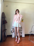 MANTENER GRAN厚底德訓(xùn)鞋女2025新款真皮透氣休閑鞋軟皮平底鞋板鞋 MG手工女鞋 粉色 39 曬單實拍圖