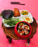 幾物森林 陶瓷減脂分餐盤快餐盤學(xué)生餐盒分格月子餐具一人食早餐盤盤子 曬單實拍圖