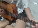 維卡斯（WEIKASI）民謠吉他初學(xué)者木吉他單板新手入門練習(xí)琴guitar吉它學(xué)生男女樂器 38英寸咖啡色+禮包【初學(xué)推薦】 曬單實拍圖