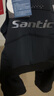 森地客Santic春夏騎行背帶褲自行車騎行服短褲男 旦丁三季 黑色  M  曬單實(shí)拍圖
