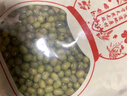 綠豆中藥材 新貨農(nóng)家小笨綠豆新鮮大粒毛綠豆雜糧粗 綠豆100g 曬單實(shí)拍圖