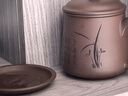 君禮軒紫砂杯套裝宜興手工茶杯帶過濾茶水分離四件套禮盒裝君子杯420ml 曬單實拍圖