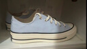 匡威（Converse）官方 1970S男女運動(dòng)低幫帆布鞋云朵藍灰藍色A06522C A06522C 42 曬單實(shí)拍圖