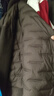 雪中飛短款保暖羽絨服女秋冬潮流拼接款上衣舒適無(wú)縫膠囊羽絨衣立領(lǐng)外套 咖啡色 （男女同款） L (175) 曬單實(shí)拍圖
