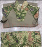 新式正版蛙套裝長(cháng)袖翻領(lǐng)水墨二十一蛙服夏季蛙服防刮耐磨交套裝 綠色蛙套裝（衣+褲） 165/84-88 曬單實(shí)拍圖