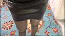 黑小皮裙秋季半身裙2025韓版高腰緊身pu皮包臀性感一步裙秋冬季 黑色 L 曬單實(shí)拍圖