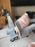 京悠雨德國切肉片機家用牛肉羊肉卷切片機小型電動(dòng)切肉機肥牛刨肉機新款 升級款-_帶擋板旋鈕【1-15mm厚度可調_】 曬單實(shí)拍圖