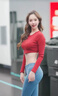 軒詩(shī)道四季款低腰淺藍蜜桃臀牛仔褲女性感提臀美臀時(shí)尚休閑運動(dòng)瑜伽長(cháng)褲 淺藍色(蜜桃臀褲) 常規 L （100-110斤） 曬單實(shí)拍圖