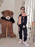 藍貝妮童裝女童冬裝2025新款洋氣大兒童運動(dòng)套裝秋冬季加絨加厚女孩衣服 粉色 120 碼建議身高110CM 曬單實(shí)拍圖