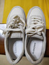 康奈（kangnai）年冬季新款德訓鞋女時(shí)尚復古百搭板鞋休閑女鞋18238068 米白色 39 曬單實(shí)拍圖