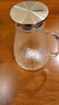 青蘋(píng)果冷水壺涼水壺硼硅耐熱玻璃冷熱水壺嘟嘟壺1.8L大容量家用飯店通用 曬單實(shí)拍圖