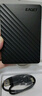 憶捷（EAGET）移動(dòng)硬盤 1TB 雙盤備份 USB3.0 G28PRO 2.5英寸 外接外置存儲(chǔ)數(shù)據(jù)照片視頻 高速傳輸防震 黑色 曬單實(shí)拍圖