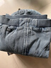 Levi's李維斯25年秋冬新款男士美式復古水洗做舊休閑牛仔夾克外套 黑色 L 曬單實(shí)拍圖