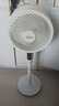 美的（Midea）空氣循環(huán)扇 電風(fēng)扇家用立式落地語(yǔ)音風(fēng)扇直流變頻輕音節能小風(fēng)扇抑菌凈化電扇  GDI24WG 曬單實(shí)拍圖