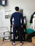 VUMA【美國品牌】秋衣秋褲套裝男青少年純棉全棉毛衫秋冬打底圓領(lǐng)保暖 寶蘭-圓領(lǐng) M (90-120斤) 曬單實(shí)拍圖