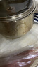 雙槍316L不銹鋼小奶鍋輔食鍋湯鍋泡面蒸鍋燃?xì)怆姶艩t16cm帶蓋帶蒸籠 曬單實拍圖