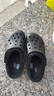 卡駱馳（CROCS）貝雅克駱格保暖拖鞋|205969 黑色-060 39(240mm)  曬單實(shí)拍圖