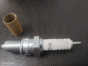 NGK【動(dòng)力強(qiáng)勁】NGK摩托車火花塞CR8E帶電阻4549電噴70 7162電噴125 NGK   2120  普通 1個(gè) 曬單實(shí)拍圖