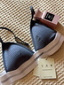 Calvin Klein內(nèi)衣【七夕禮物摩登引力帶】25夏女ck無鋼圈羅紋三角文胸QF8248AD FCG-深空藍 M 曬單實拍圖