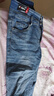 逛街修身牛仔褲緊身顯瘦舒適透氣春夏新款簡(jiǎn)約百搭日常2025顯身材 藍色-加長(cháng) 28 曬單實(shí)拍圖