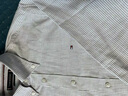 TOMMY HILFIGER【通勤小格紋】25新款秋冬男純棉商務(wù)休閑長袖襯衫外套40528 棕綠格紋0N5 40 曬單實(shí)拍圖