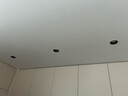 雷士（NVC）LED筒燈客廳臥室過道嵌入式天花燈7瓦黑環(huán)暖白R(shí)a98高顯指【光華】 曬單實(shí)拍圖
