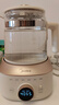 美的（Midea）全玻璃養(yǎng)生壺全自動燒水壺母嬰恒溫電熱水壺花茶壺全包裹護底防碎1.5L MK-YS15B201 曬單實拍圖