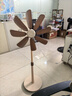 駱駝電風(fēng)扇家用落地扇電扇八葉強風(fēng)靜音制冷大風(fēng)量學(xué)生宿舍辦公室小型立式風(fēng)扇 升級強風(fēng)八葉落地扇【咖色】 標配 1.3米電線(xiàn) 曬單實(shí)拍圖