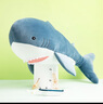 名創(chuàng)優(yōu)品（MINISO）海洋系列鯊魚公仔趴姿毛絨玩具娃娃睡覺室內(nèi)臥室辦公室生日禮物 曬單實拍圖