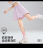 ASK JUNIOR【瞬透系列】?jì)和俑啥萄澫募局写笸p薄褲子青少年運動(dòng)中褲女童 曬單實(shí)拍圖