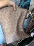 蔻馳（COACH）【禮物】奧萊女士女包經(jīng)典標(biāo)志LAUREL流浪包單肩包斜挎通勤麻將包 IM/棕黃色/棕色 曬單實(shí)拍圖